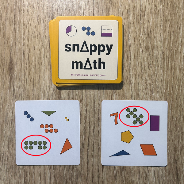 Snappy Math...The mathematical matching game - Class Set
